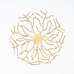 Vente chaude Design Bohème Personnalisable Plateaux Décoratifs En Métal Fantaisie Multi-Plateaux avec Motif Scénique et Fonction Vase De Table - Product Image 3