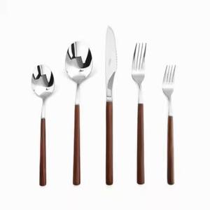 Juego de Cubiertos Clásicos de Acero Inoxidable, Tenedor, Cuchara, Cuchillo, Cubiertos para Hotel, Restaurante, Vajilla de Mesa - Product Image 4