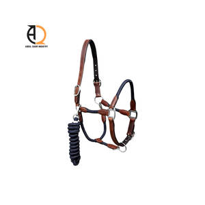 Cabestro de Cuero Trenzado para Montar a Caballo, Estilo Silla de Montar Occidental, Hecho de Cuero y Nailon, Colores Personalizados al por Mayor - Product Image 3