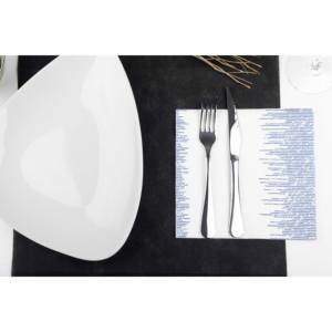 Tovaglioli Blu 40x40cm con Stampa Sonora in Bambutex Naturale - 600 Pezzi - B2B - Product Image 4