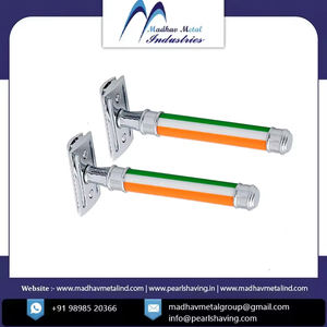 Maquinillas de afeitar de seguridad de acero inoxidable clásicas de venta a granel de último diseño disponibles a precio competitivo - Product Image 4