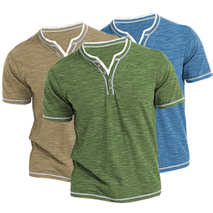 <b>Men's</b> and Big <b>Men's</b> Crew Tee with Short Sleeves, <b>5</b>-<b>Pack</b>, Sizes XS-5XL <b>Men</b> Quantity Custom Turtleneck OEM Anti - Product Image 1