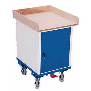 Armario de Hospital con Puerta Abatible Variofit con 1 Compartimento de Almacenamiento, Dimensiones Exteriores 575 x 660 x 910 mm - Product Image 1