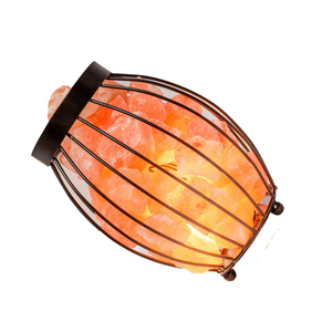 Himalayan Salt <b>Lamp</b> Metal Basket Design with Natural Rock Salt Chunks Decorative Table <b>Lamp</b> for Home and Office Decor - Product Image 6
