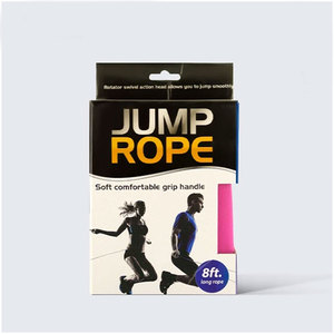 บรรจุภัณฑ์แบบเชือกกระโดดกล่องกระดาษลูกฟูกพร้อมโลโก้และกล่องบรรจุภัณฑ์ดีไซน์ไม่เหมือนใคร - Product Image 1