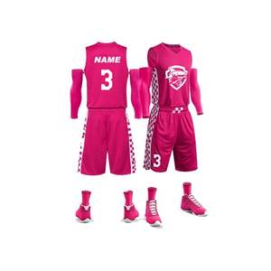 N ° 1 Ensemble de maillots de basket-ball de club imprimés sur mesure Nouveau design Uniforme de vêtements de sport Vêtements d'équipe respirants - Product Image 4