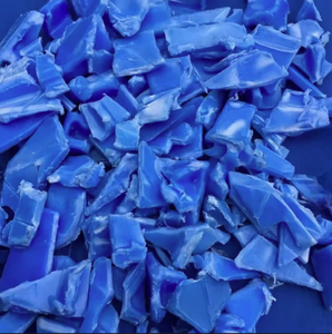 Flocons de HDPE recyclé en vrac de qualité film d'extrusion bleu pour applications de soufflage – Fournisseur - Product Image 2