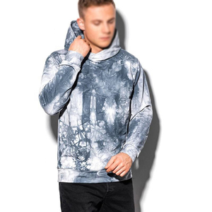 Acid Wash Hoodie Oversized Vintage Hoodies Heavyweight Distress Washed Sweatshirts Vantage Hoodie pour hommes avec logo personnalisé - Product Image 1