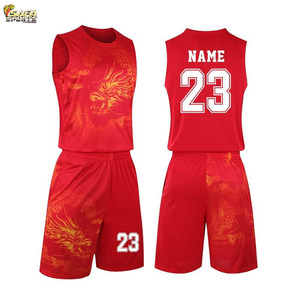 Ensemble de maillot de basket-ball personnalisé par sublimation, uniforme de basket-ball confortable à séchage rapide - Product Image 4