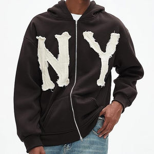 Sudadera con capucha lavada con ácido para hombre, logotipo personalizado, ropa de calle de calidad superior, ropa de gimnasio, ropa deportiva para exteriores, proveedor de fábrica OEM - Product Image 4