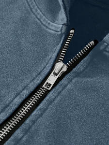 Sudadera con Capucha de Felpa Francesa Gruesa con Cierre para Hombre, Calidad Premium, 400-550 GSM, Personalizable, Lavado Ácido, Sudadera de Invierno al por Mayor - Product Image 2