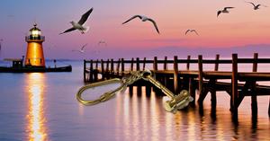 Brass Hammer Keychain with Carabiner Clip Stylish and Functional Accessory - Product Image 4