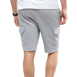 กางเกงขาสั้นกันเหงื่อสำหรับผู้ชายกางเกงขาสั้นผ้าคอตตอนสุดหรูสำหรับผู้ชายกางเกงขาสั้นกันเหงื่อแบบปรับแต่งได้ - Product Image 5