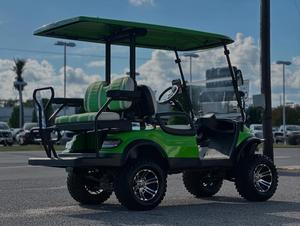 รถกอล์ฟไฟฟ้าคลาสสิก คุณภาพพรีเมียม สำหรับ 3-4 ที่นั่ง พร้อมหลังคา  ความเร็ว 50-70 กม./ชม. ระบบเบรกดิสก์หน้า ได้รับการรับรองมาตรฐาน CE จัดส่งที่เชื่อถือได้ - Product Image 2