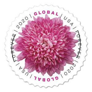 Global Forever Floral Postage Mailing Stamps Sticker Edición limitada Stamp Stickers Reward International Gift Souvenir Collect - Product Image 3
