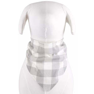 Pigiami Bianchi XL per Famiglia, Set Coordinato con Bandana per Animali Domestici, Cappotto in Bambù XS per Gatti, Accessori Natalizi Lavabili - Product Image 2