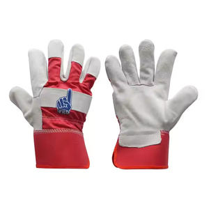 2025 Venta al por mayor de cuero Protección laboral Guantes de soldador Guantes de soldadura industrial - Product Image 6