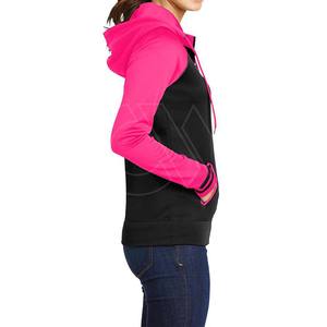 Sudaderas con capucha para mujer Sudaderas New Street Style Oversize Fleece Zipper Sweater Solid Slim Fit Hoodie - Product Image 2