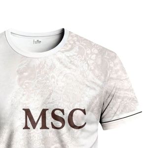 Maillot de football à col rond en jersey respirant de haute qualité 100% polyester, design personnalisé, confortable - Product Image 3