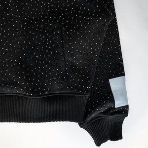 เสื้อมีฮู้ดผ้าคอตตอนสไตล์สตรีทแวร์ผ้าคอตตอนเทอร์รี่100% มีซิปรูดซิปออกแบบได้ตามต้องการ - Product Image 5