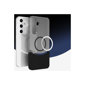 Coque en silicone magnétique double couche JoieCreatif pour Samsung Galaxy S24 FE compatible MagSafe, antichoc, protection arrière Plus - Product Image 3