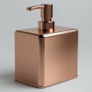 Distributeur de savon en acier inoxydable, laiton et cuivre AYC METALS de qualité supérieure pour les maisons modernes, design durable et écologique, style élégant et luxueux - Product Image 1