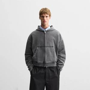 Sudadera con Capucha de Algodón, Felpa, Unisex, Informal, Ropa Deportiva para Gimnasio, Aire Libre, con Capucha Ajustable, Bolsillos Delanteros y Logotipo - Product Image 1