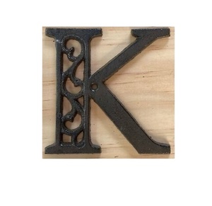 Vente Antique de lettres en laiton personnalisées, ensemble d'apprentissage de l'alphabet et des chiffres, lettres en laiton mousse, articles cadeaux pour la décoration de la maison - Product Image 1