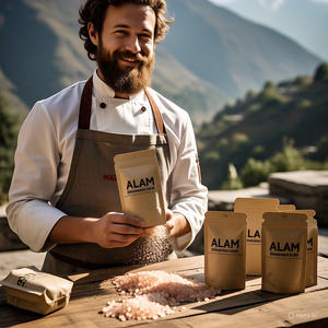 เกลือหิมาลายันสีชมพูออร์แกนิกธัญพืชหยาบบรรจุเองสำหรับทำอาหารวิตามินแร่ธาตุที่ซับซ้อนได้รับการยืนยันจาก HACCP - Product Image 3