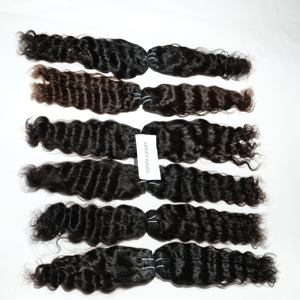 Extensiones de cabello humano natural 100%, sin enredos, sin derramamiento, cabello virgen, cabello humano vietnamita crudo - Product Image 1