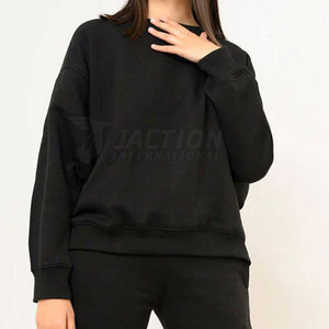 สเวตเชิ้ตสำหรับผู้หญิงเสื้อสเวตเชิ้ตทรงสลิมฟิตทรงหลวมพิมพ์ลายตามสั่งขนาดผลิตในปากีสถาน - Product Image 2