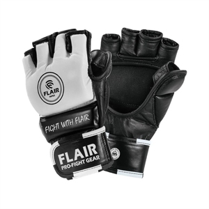 Gants professionnels en cuir PU demi-doigt Mma pour hommes gants d'entraînement grande taille prix usine approvisionnement pour l'entraînement de boxe - Product Image 1