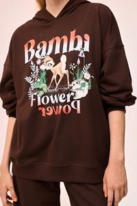 Wholesale <b>Promotional</b> Ladies' Heavy 95% Cotton 320G Crewneck <b>Sweatshirt</b> Custom Pullover Puff Print Lightweight Winter Front - Product Image 3