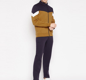 Nueva moda 2025 trajes de jogging personalizado poliéster pulóver con capucha personalizado Jogger sudaderas 100% algodón chándal conjunto para hombres - Product Image 6