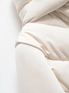 Veste matelassée légère imperméable à col montant brodée respirante pour femmes Fermeture éclair Veste matelassée d'automne - Product Image 5