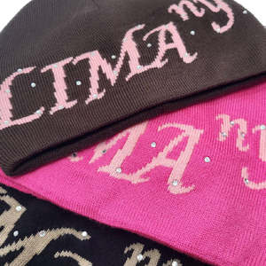 Venta al por mayor de fábrica Unisex adultos Otoño Invierno cálido tejido puño Beanie impermeable 3D bordado Puff Y2K estilo logotipo personalizado - Product Image 4