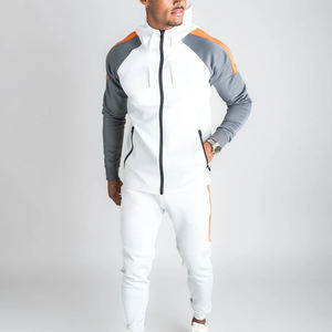 Top Quality Nylon Track Suit <b>Men</b> Custom Reflective Track Suit Slim Fit Two Piece <b>Jogger</b> Set Nylon Windbreaker Tracksuit for <b>Men</b> - Product Image 1