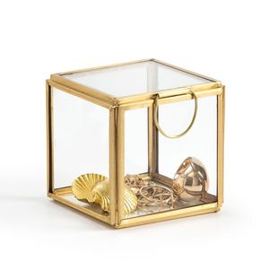 Modern Design Handmade Brass and <b>Glass</b> Jewelry <b>Box</b> Customized Design Antique <b>Glass</b> and Brass Jewelry <b>Box</b> Wholesale Exporter - Product Image 1