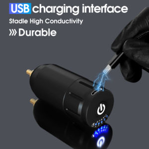 Máquina de tatuaje de cohete explosivo transfronterizo actualización tatuaje inalámbrico pluma corta tatuaje en una máquina - Product Image 6