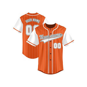 Maillot de baseball confortable vêtements de sport en gros maillots de baseball de l'équipe impression de logo personnalisé vêtements de sport de sublimation à séchage rapide - Product Image 5