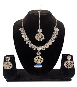 9065 elegante gargantilla clásica conjunto de collar pendientes joyería de moda para fiesta aniversario eventos tradicionales Idea de regalo para - Product Image 5