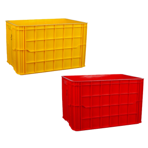 5007 Plastic <b>Crate</b> Without Hole 5T New Design Plastic Storage <b>Crate</b> Custom Sizes Large Plastic <b>Crate</b> Diverse Colors Storage <b>Box</b> - Product Image 1