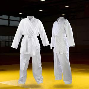 Alta calidad Karate niño adulto uniforme traje Wkf Judo Cuello Blanco Kickboxing Mma artes marciales entrenamiento ropa Kimono diseño - Product Image 1
