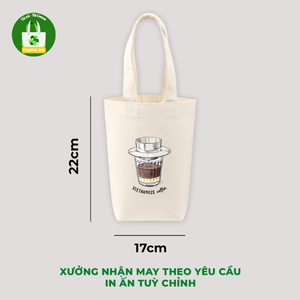 กระเป๋าผ้าแคนวาส Truong Gia ขนาด 22x17 ซม. ลายการ์ตูน สำหรับใช้เป็นของแจก - Product Image 2