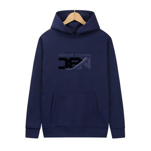 Alta calidad Heavy Fleece bordado Puff impreso Color liso Sudadera con capucha 600 GSM. - Product Image 2