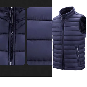Gilets matelassés légers et tendance pour femmes et hommes, vestes sans manches matelassées personnalisées - Product Image 3