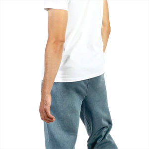 Ensemble de sweat à capuche de haute qualité unisexe bas quantité minimale de commande prix usine Logo personnalisé taille couleur cordon respirant hommes survêtement pantalons de survêtement - Product Image 5