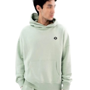 Sudaderas con Capucha Personalizadas de Algodón 100% Pesado, Estilo Urbano, Hombros Caídos, Bordado de Logotipo Personalizado, 450GSM, Felpa, Unisex - Product Image 1