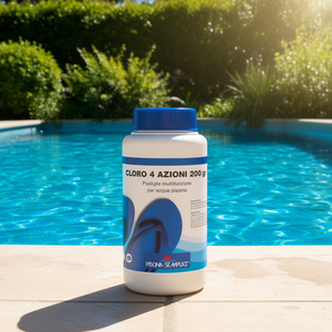 Cloro Simple de 4 Acciones, 200g, Tratamiento para Piscinas sin Cobre, Alta Eficiencia, Forma Rectangular, Anti-Algas - Product Image 3