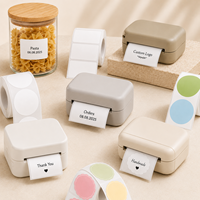 Étiquettes thermiques en vinyle personnalisées, autocollantes, imperméables et amovibles pour garde-manger, cuisine, école, bureau, imprimantes, OEM, ODM, en rouleaux